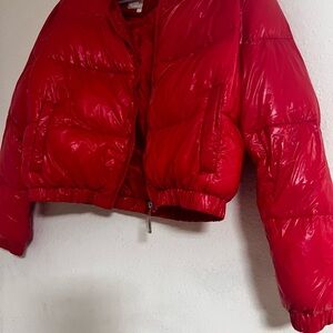 Red Puffer Jacket